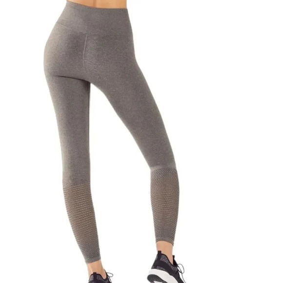 Fabletics Gray High Waisted Seamless Leggings S - Picture 1 of 4
